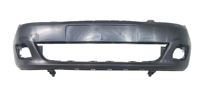 FORD FIESTA 07/09; ÖN TAMPON SİYAH (SİS/PANJUR DELİKLİ)TEK PARÇA/MAKYAJLI TİP/ÇEKİ KAP.)(EUROBUMP)
