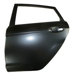 FORD FIESTA- 09/13; ARKA KAPI KOMPLE SOL İCELİ (ÇEKOMASTİKLİ) (TW)
