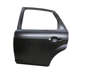 FORD FOCUS- SD/HB- 08/11; ARKA KAPI KOMPLE SOL SİYAH BAND DELİKSİZ (İCELİ/ÇEKOMASTİKLİ) (BFN)