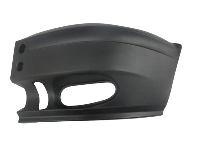 FORD TRANSIT- V184- 02/06; ÖN TAMPON UCU SOL SİYAH (SİS DELİKLİ) (EUROBUMP)